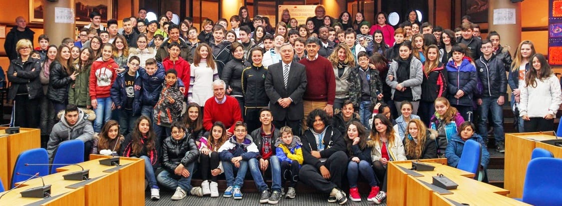 L Atleta Veronica Borsi Ospite Alla Scuola Corrado Melone Terzo