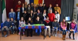 Gruppo romeno alla Melone