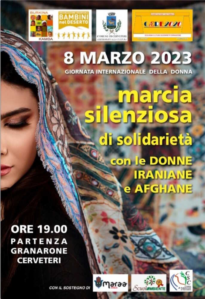 L Marzo Al Granarone Di Cerveteri Per Le Donne Iraniane E Afghane