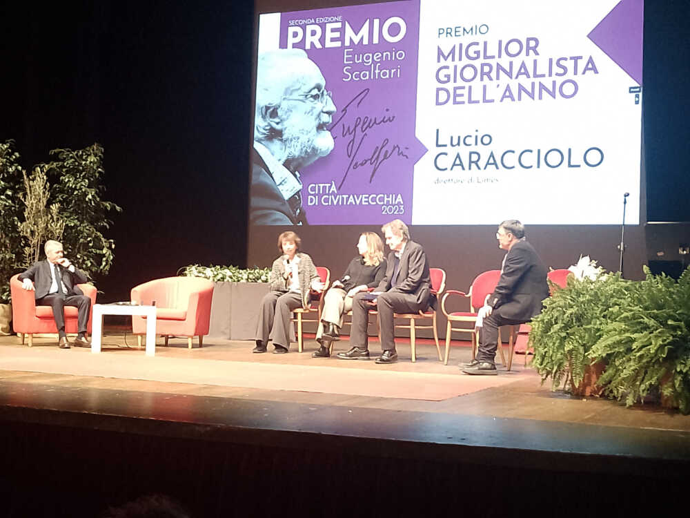 Premio Eugenio Scalfari Città di Civitavecchia al Traiano la cultura