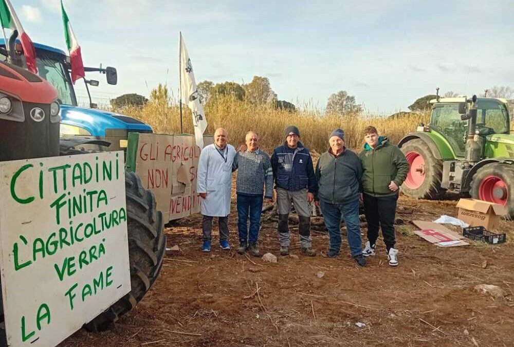 Protesta Dei Trattori A Palidoro Solidariet Agli Agricoltori Dalla