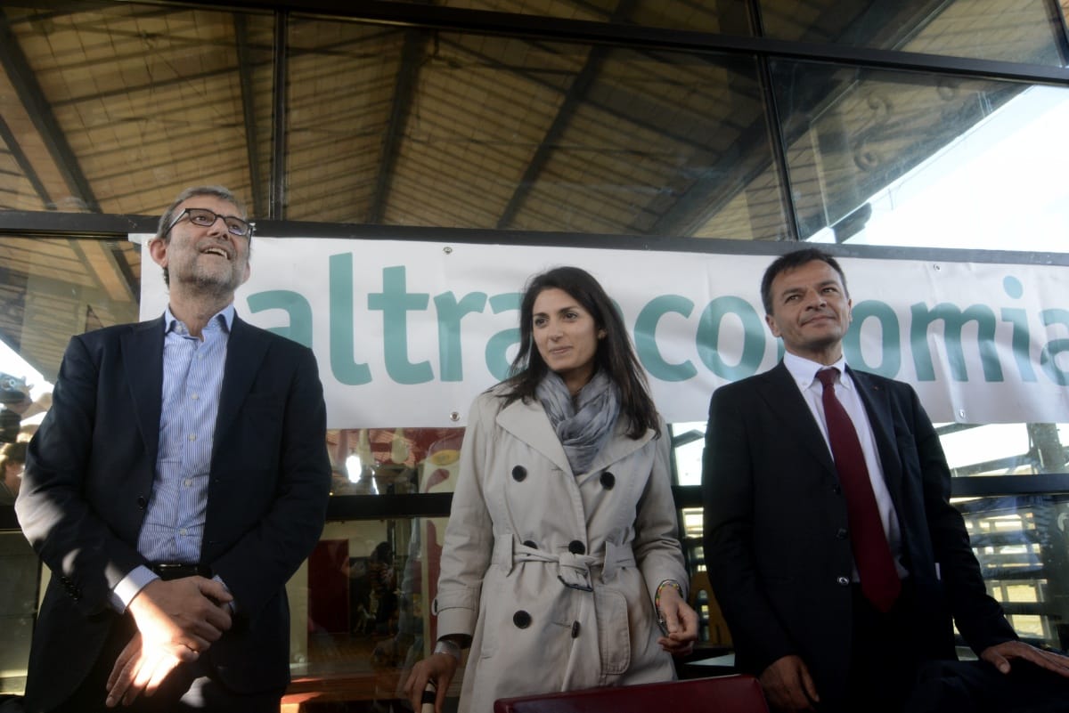 Amministrative, primo confronto pubblico tra Raggi, Fassina e Giachetti: “Non ci sarà un assessore alla Legalità”