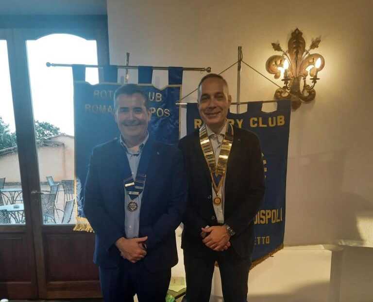 Rotary Club, conviviale Cerveteri e Ladispoli al Casale Marchese di Frascati