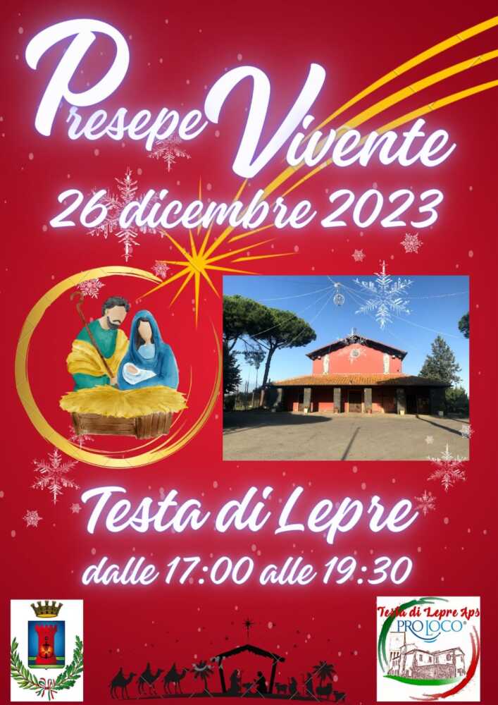 Grande Attesa Per Il Primo Presepe Vivente Di Testa Di Lepre Terzo Binario News