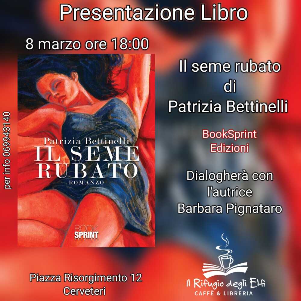 “Il seme rubato”, al Rifugio degli Elfi a Cerveteri la presentazione ...