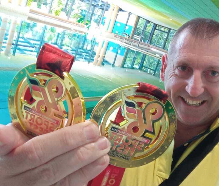 Incetta di medaglie per l’atleta paralimpico civitavecchiese Fabiano Di Marco