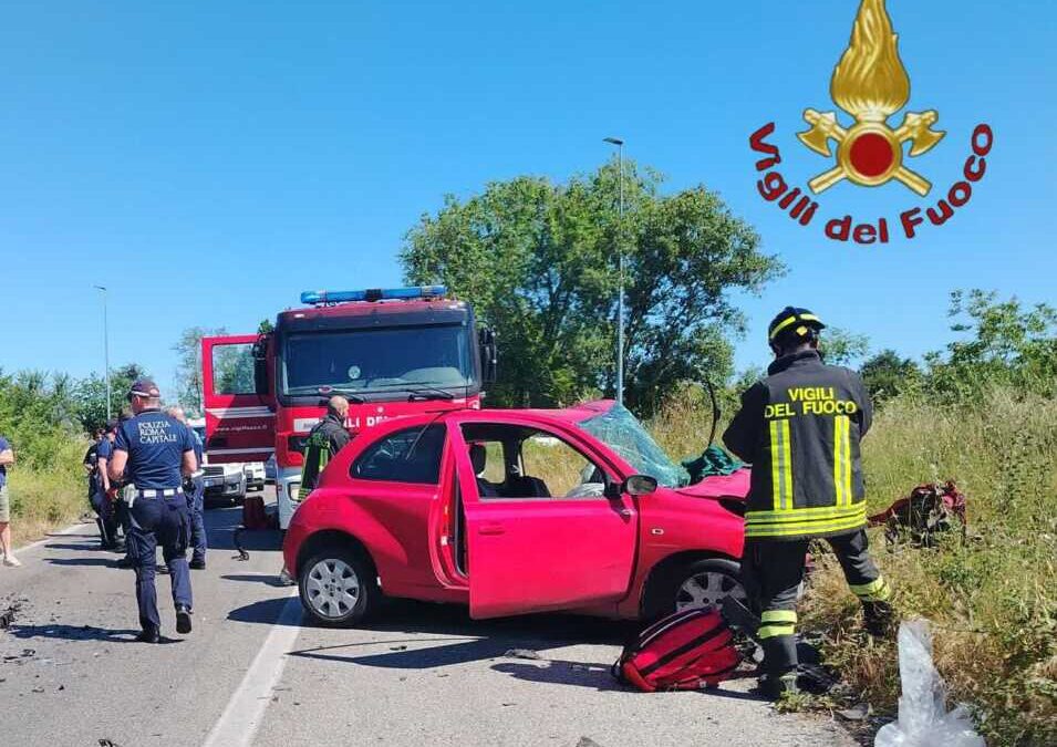Incidente a Cesano, tre feriti: due sono in codice rosso