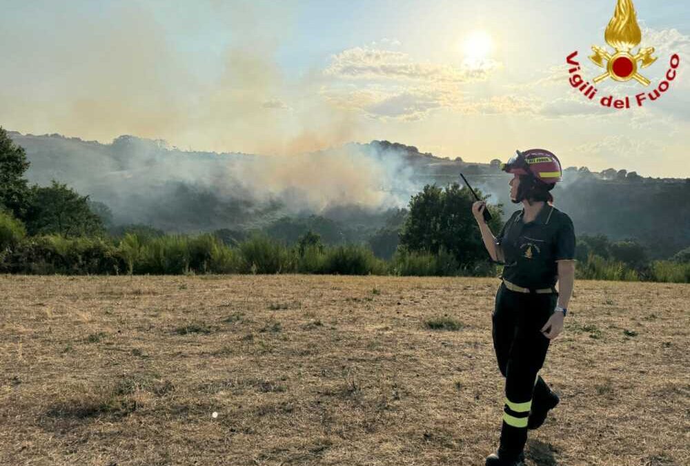 Maxi incendio a Magliano, i pompieri lo domano dopo 5 ore