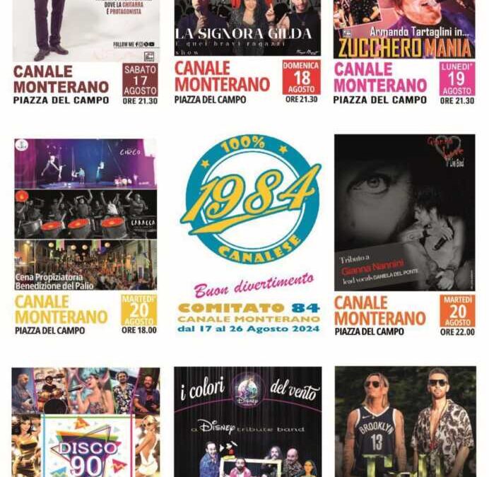 I 10 giorni di festa a Canale Monterano, il programma