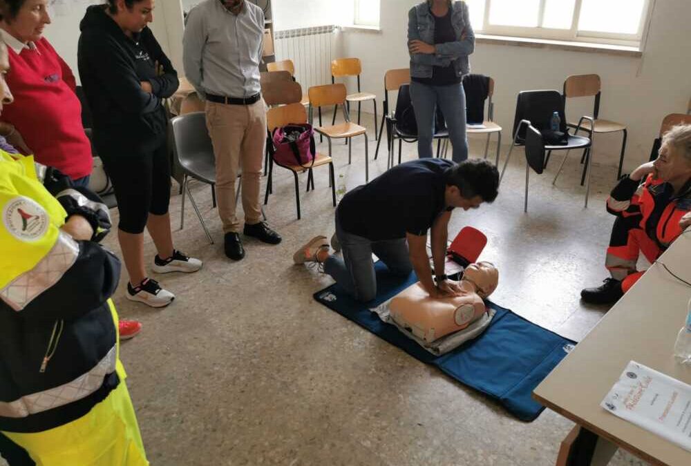 Poche manovre per salvare una vita, successo per i corsi Blsd della Protezione Civile comunale di Cerveteri e del Nucleo Subacqueo