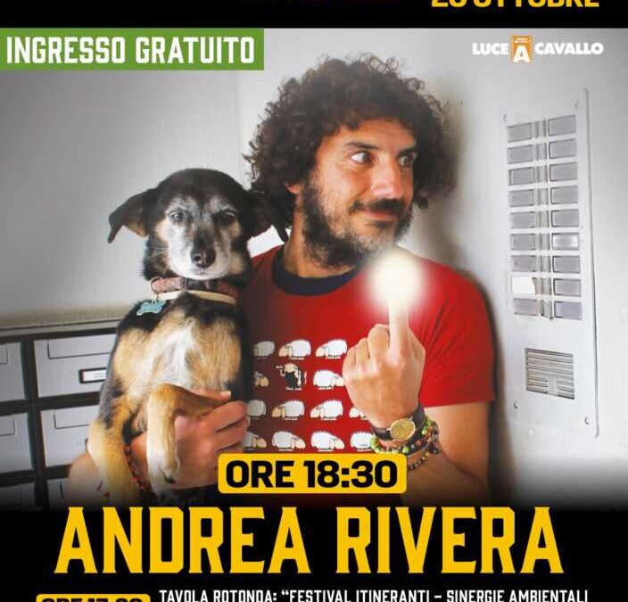 Appendice di Etruria Eco Festival a Cerveteri: arriva Andrea Rivera