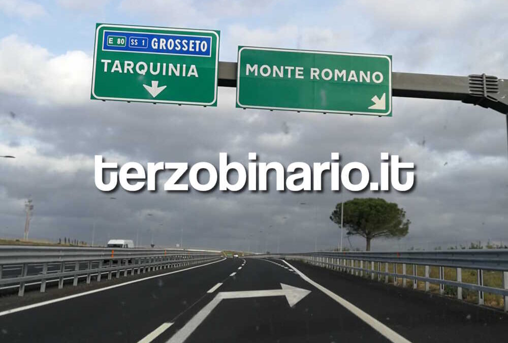 Stanotte chiude lo svincolo Monte Romano sulla A12