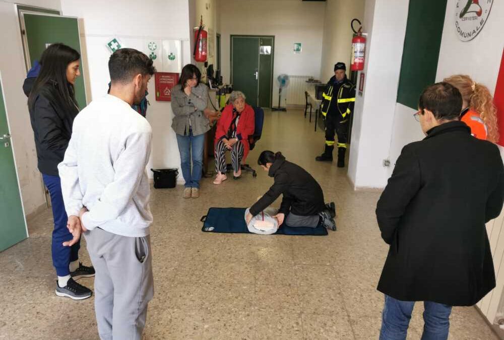 Sabato il corso Blsd, poi Anagni e Fiuggi al G7: giorni intensi per la ProCiv di Cerveteri