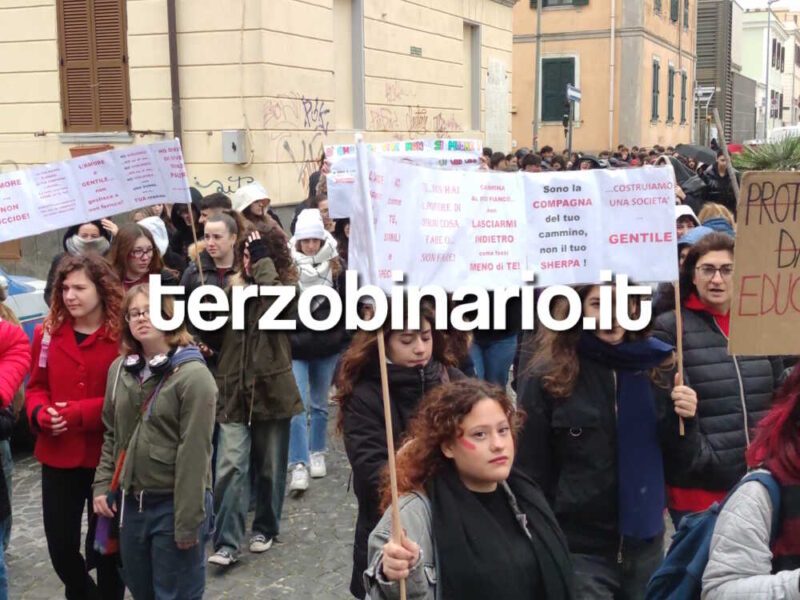 corteo giornata Antiviolenza Femminicidio Civitavecchia 2024 11