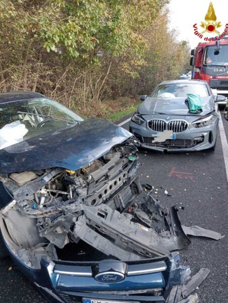 incidente braccianese vvf km 26,700 pompieri vigili fuoco (2)