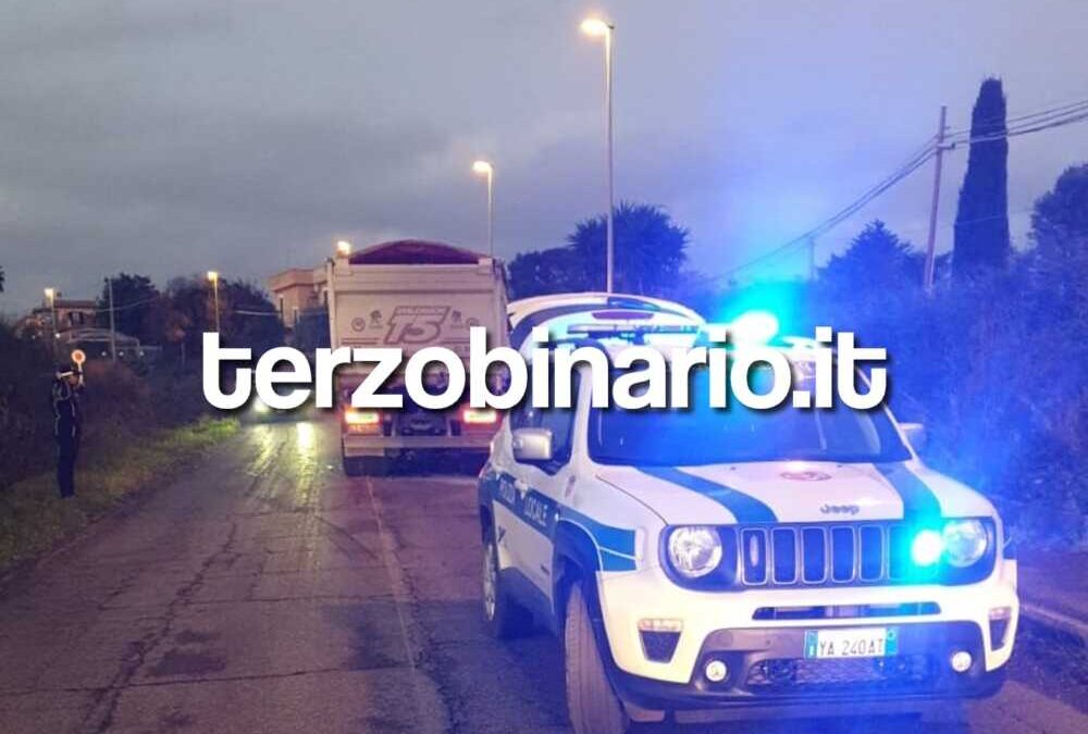 Ancora un incidente sulla Doganale di Cerveteri, un ferito lieve