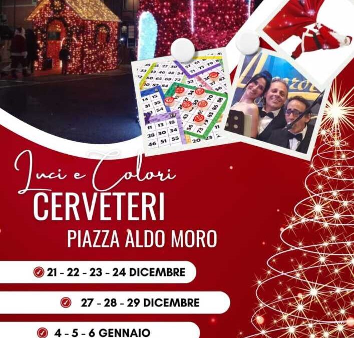 “Luci e colori” nel Villaggio di Natale di Piazza Aldo Moro: tra artigianato, musica e animazione