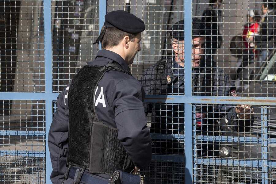 polizia stadio olimpico controlli tornelli